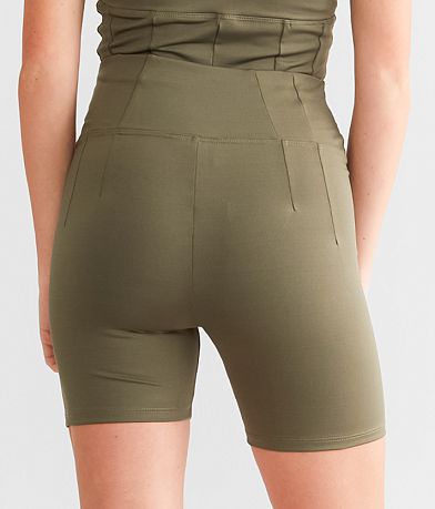 FITZ + EDDI High Rise Biker Short back view