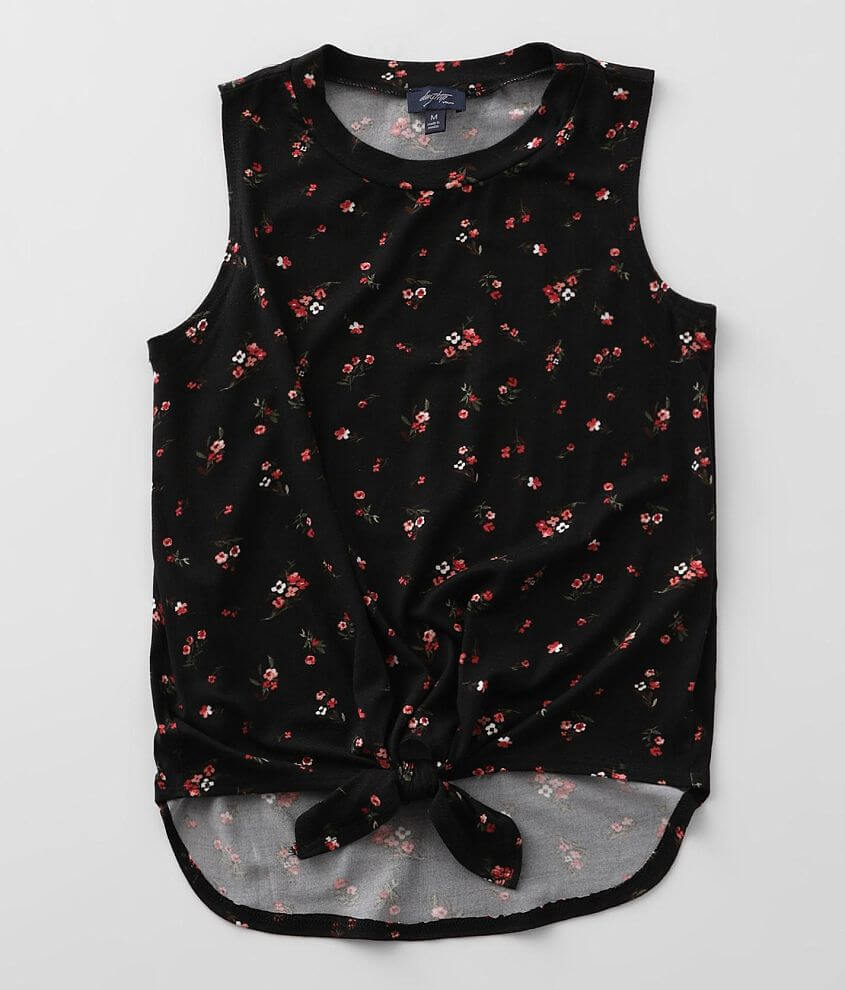 Girls - Daytrip Floral Tank Top front view