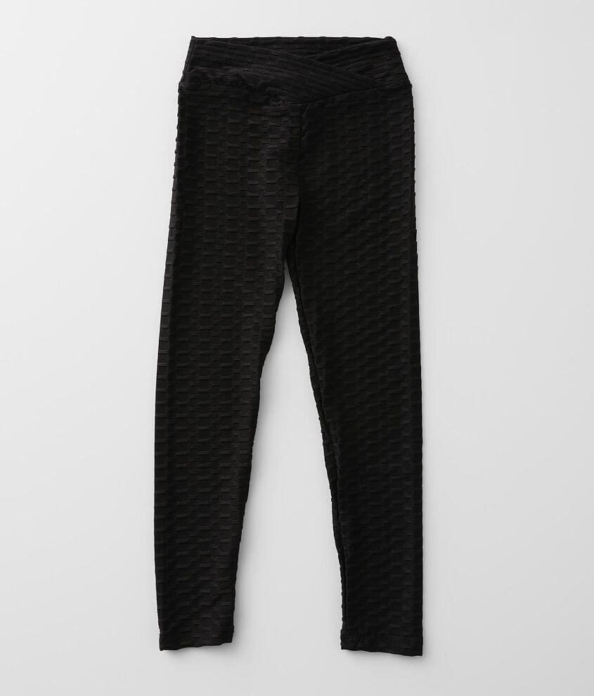 Girls - Modish Rebel Honeycomb Legging front view