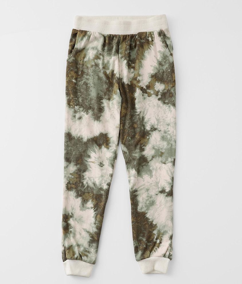 Sage green tie online dye joggers