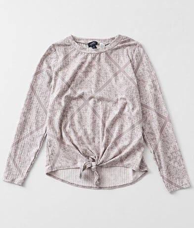 Daytrip Girls - Front Tie Top front view