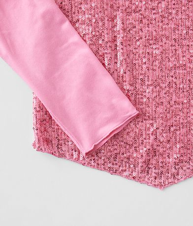 Willow &amp; Root Girls - Sequin Mesh Top MISC_DETAIL_1