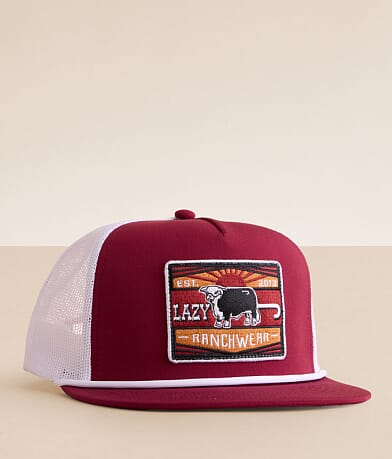 Lazy J Ranch Wear Smokeless Trucker Hat front view