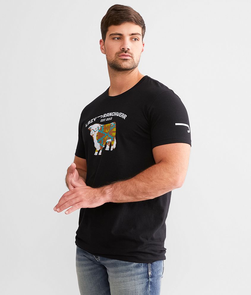 Lazy J Ranch Wear Apache Hereford T-Shirt front view