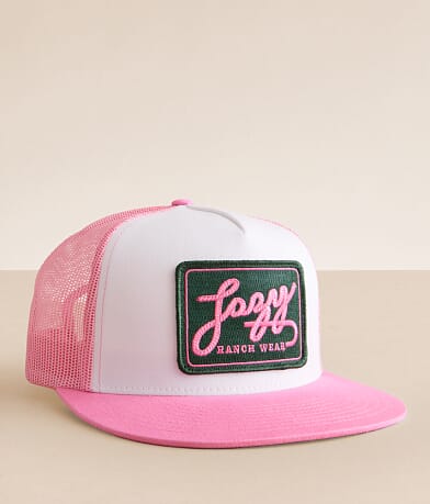 Lazy J Ranch Wear Patch Baseball Hat front view