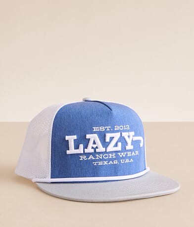 Lazy J Ranch Wear Dime Box Trucker Hat front view