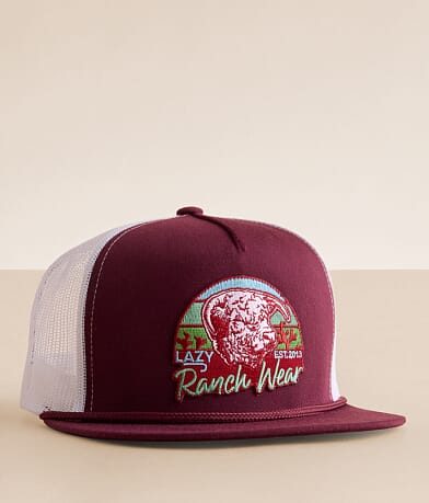 Lazy J Ranch Wear Prickly Pear Trucker Hat front view