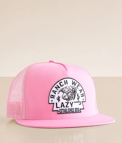 Lazy J Ranch Wear Arrowhead Trucker Hat front view