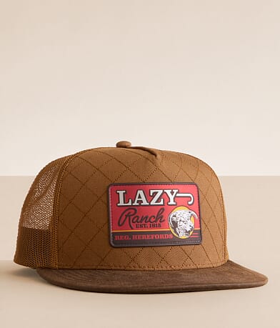 Lazy J Ranch Wear Hard Day Trucker Hat front view