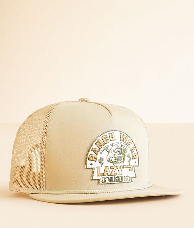 Lazy J Ranch Wear Arrowhead Trucker Hat front view
