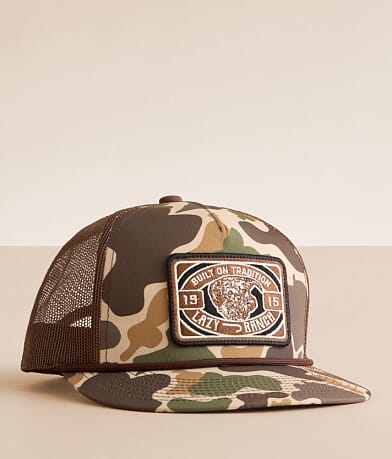Lazy J Ranch Wear Drive Line Trucker Hat front view