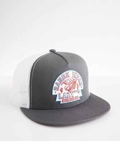 Lazy J Ranch Wear Elevation Trucker Hat - Men's Hats in Lazy J Ranch Wear Elevation Trucker Hat - Men's Hats in