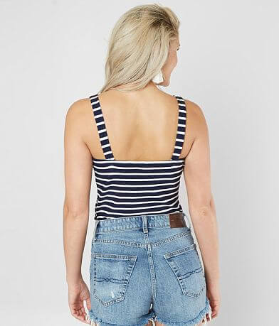Daytrip Striped Tank Top BACK