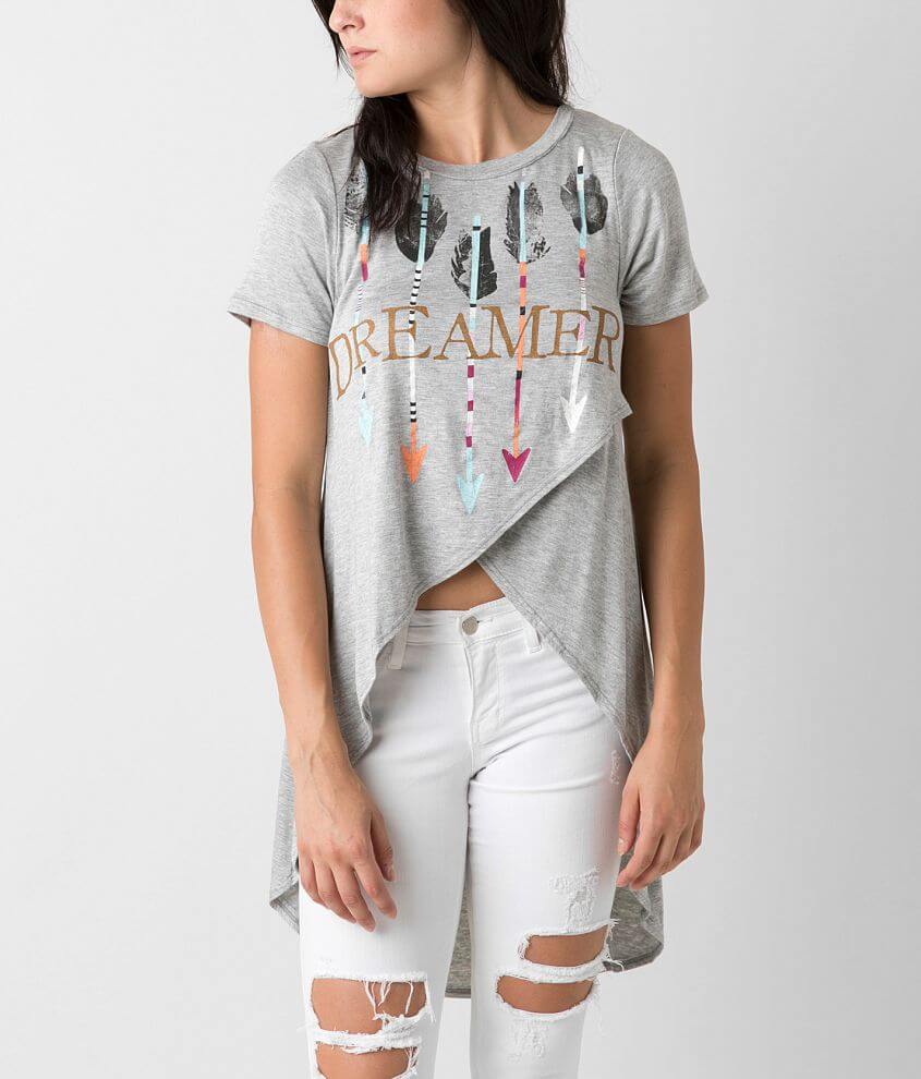 Living Doll Dreamer Top - Women's T-Shirts in Heather Grey | Buckle