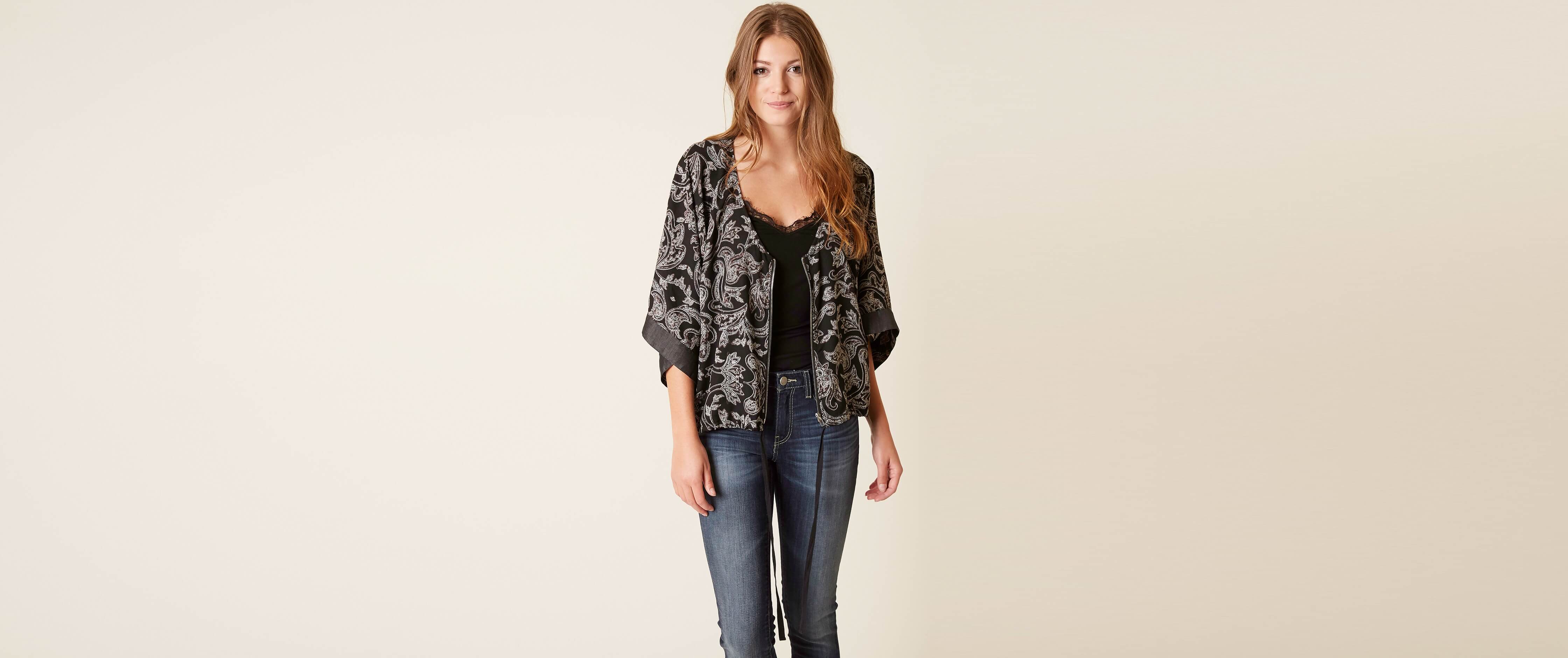 Image of Daytrip Printed Kimono