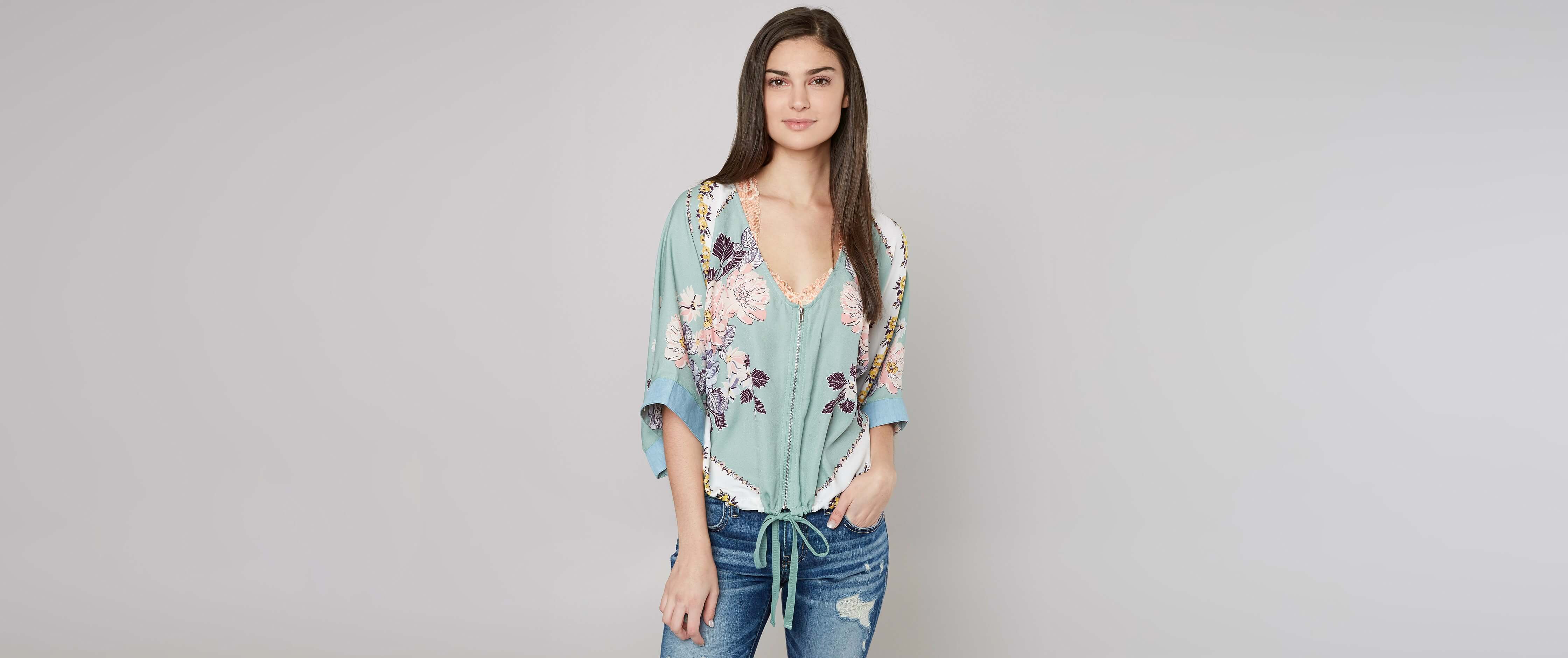 Image of Daytrip Floral Kimono