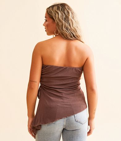 Gilli Slinky Asymmetrical Tube Top BACK