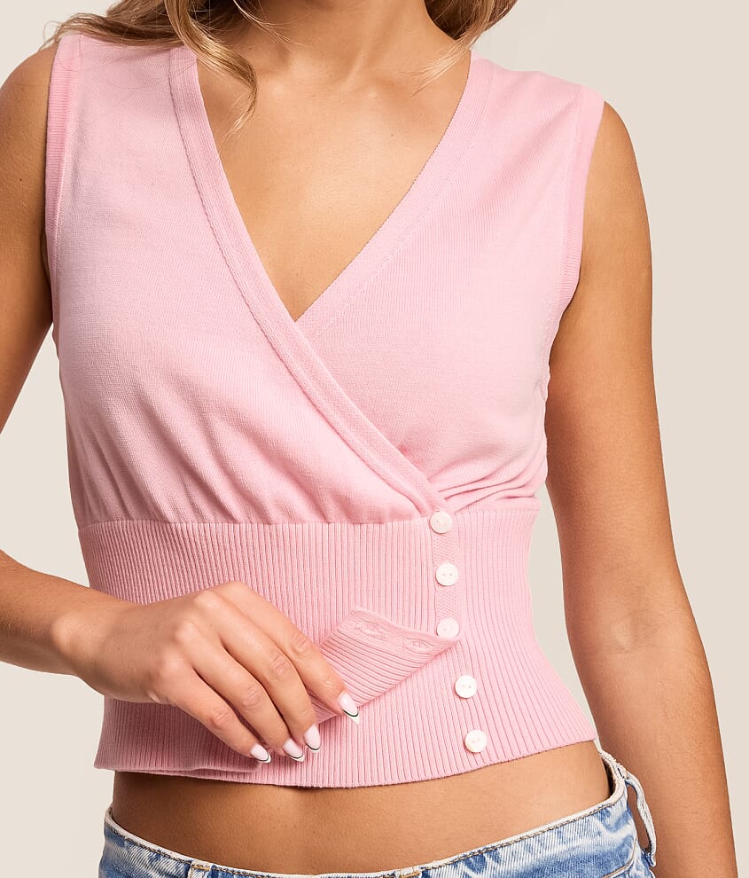 Banded Hem Tank Top