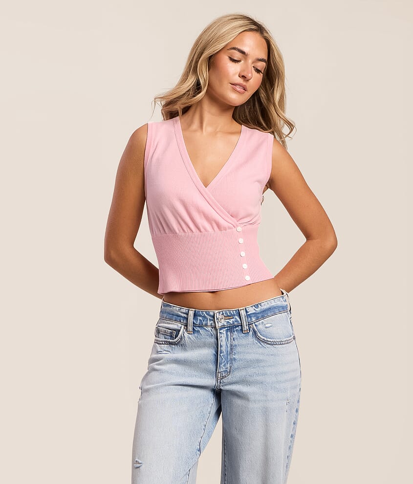 Banded Hem Tank Top