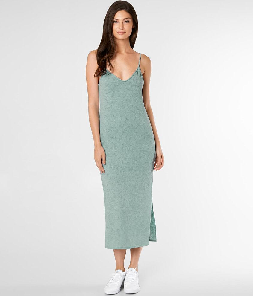 LE LIS V-Neck Midi Dress - Women's Dresses in Sage | Buckle