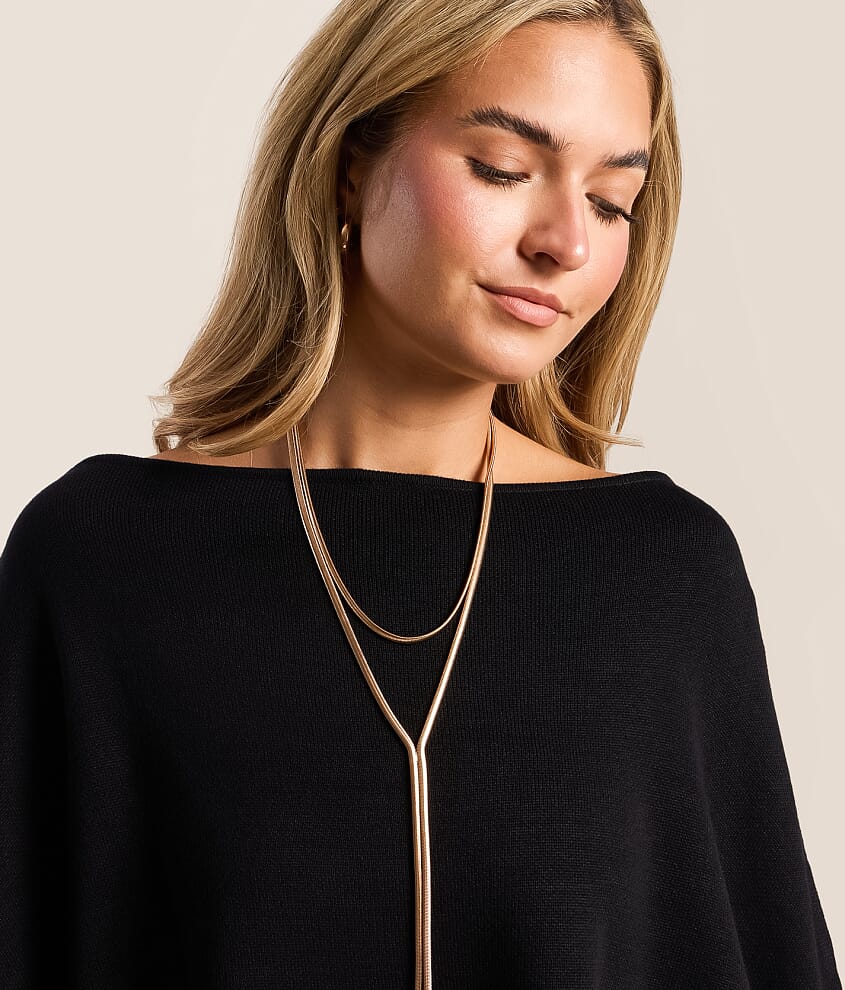 Boatneck Poncho