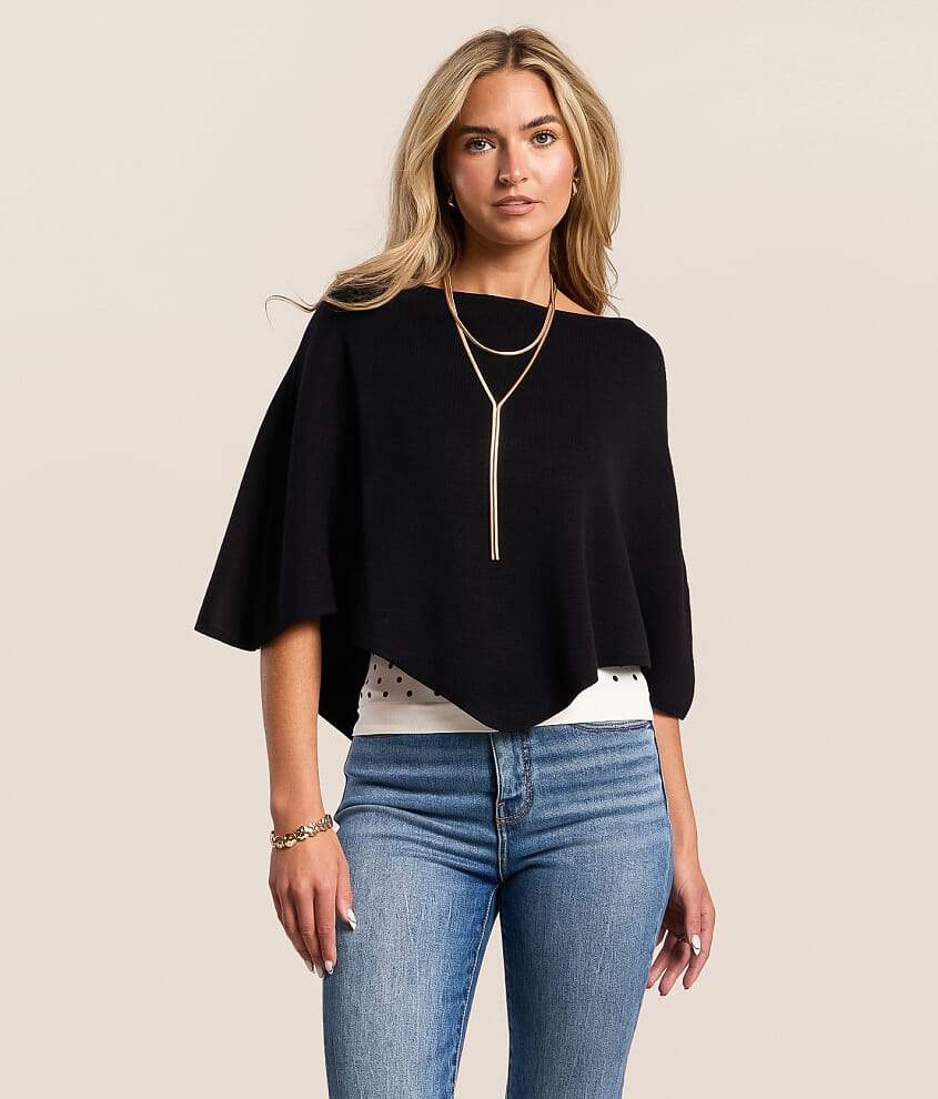 Boatneck Poncho
