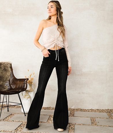 LE LIS One Shoulder Cinch Tie Sweater MISC_DETAIL_2