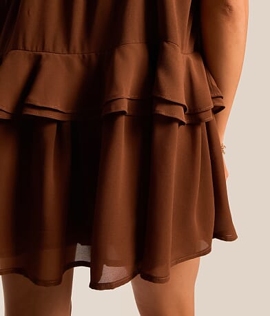 Tiered Chiffon Romper thumbnail 4