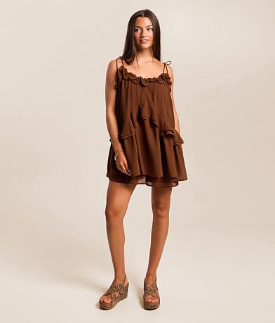 Tiered Chiffon Romper thumbnail 2