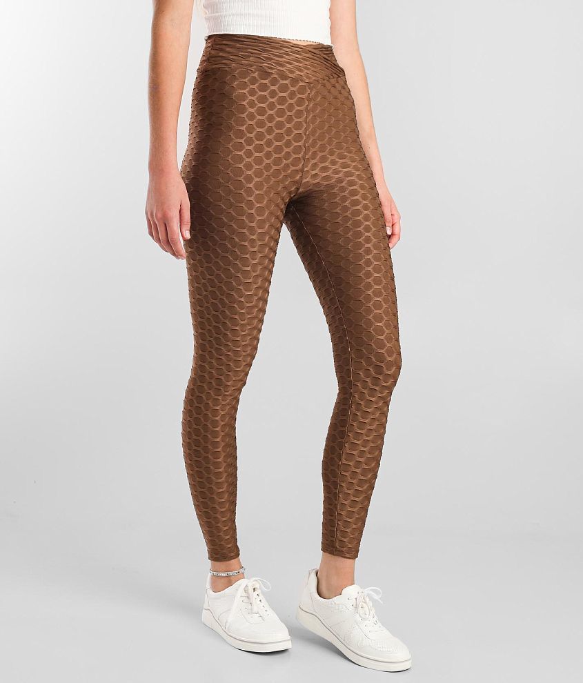 Brown Snake Skin Leggings | Zazzle