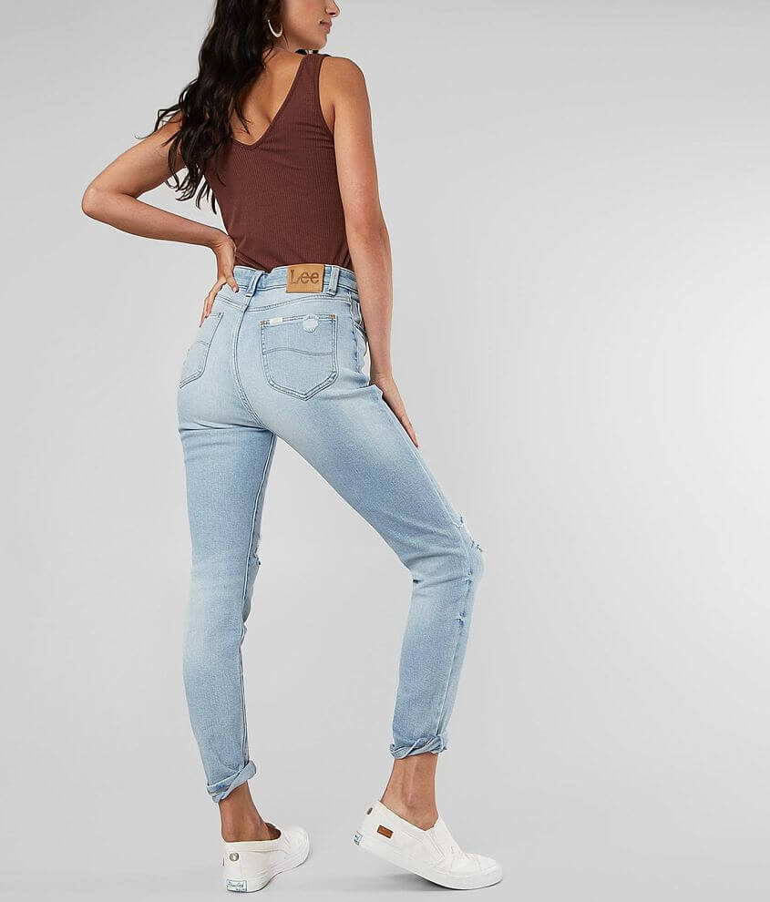 Lee&#174; High Rise Skinny Stretch Jean front view