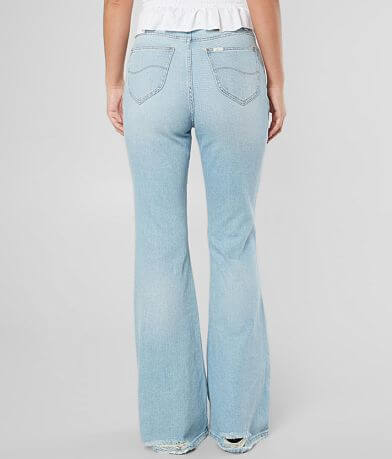 Lee&#174; High Rise Flare Stretch Jean BACK