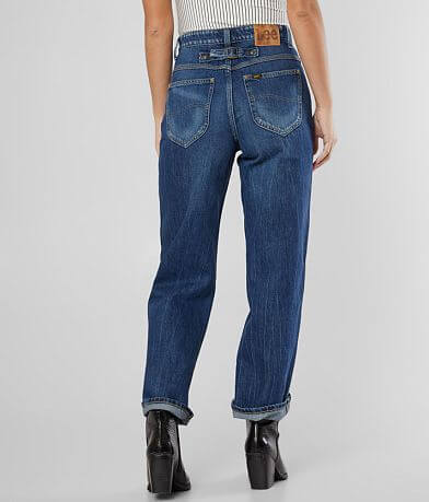 Lee&#174; High Rise Relaxed Stovepipe Jean BACK