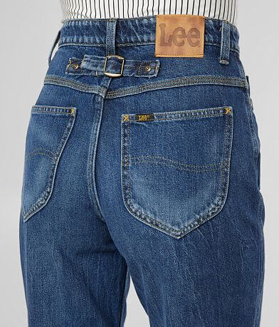 Lee&#174; High Rise Relaxed Stovepipe Jean BACK_POCKET
