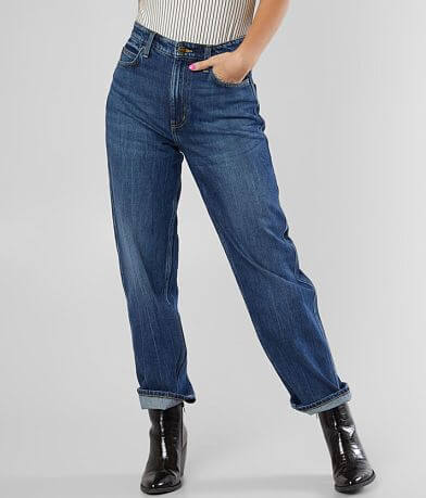 Lee&#174; High Rise Relaxed Stovepipe Jean FULL_LEFT_SIDE