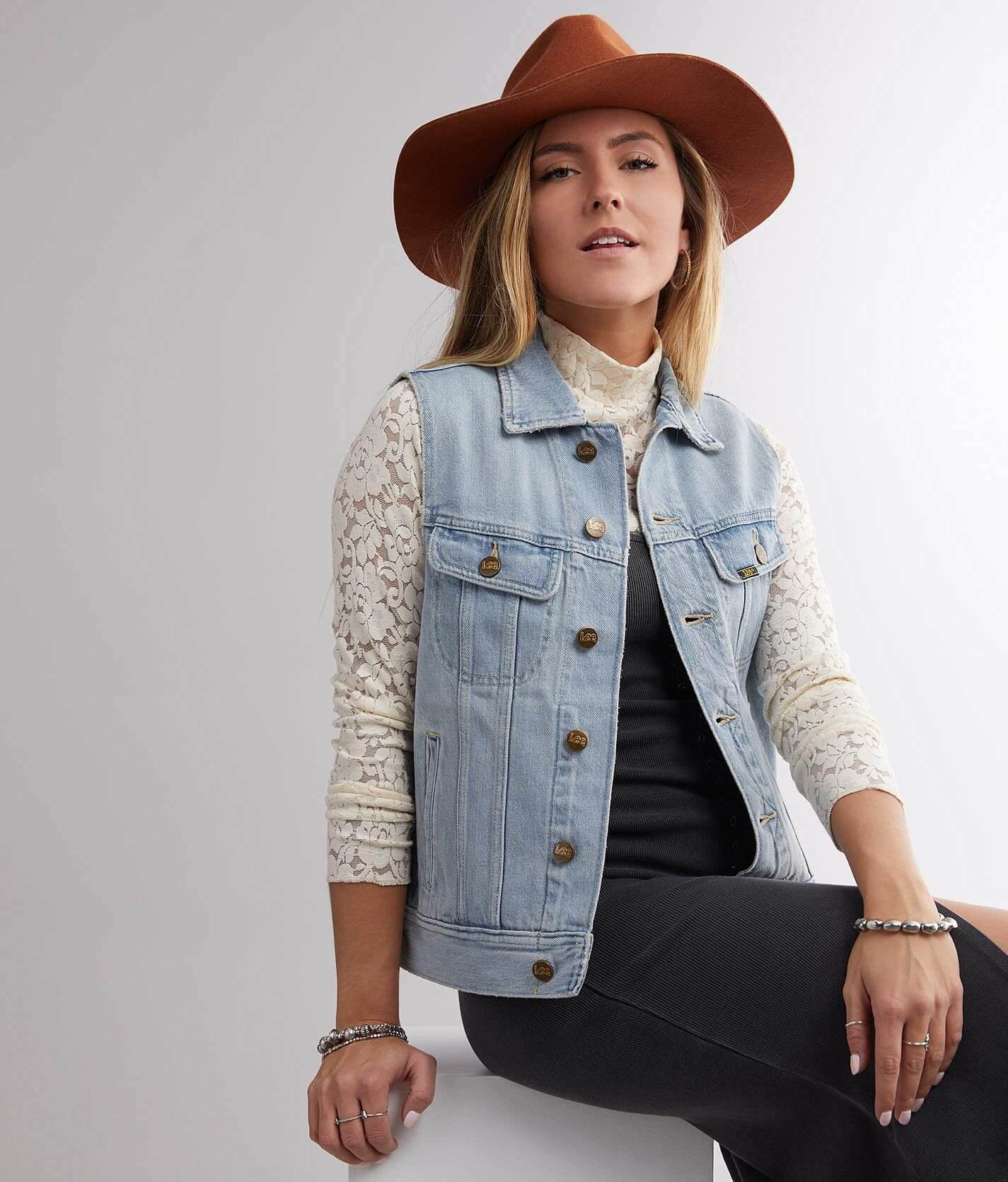 Lee® Rider Denim Vest - Women's Coats & Jackets in Frontier | Buckle