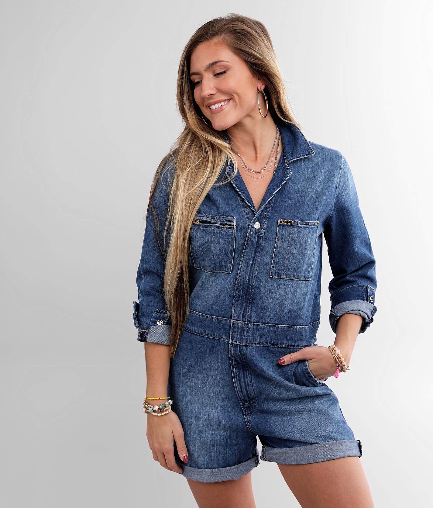 lee denim jumpsuit