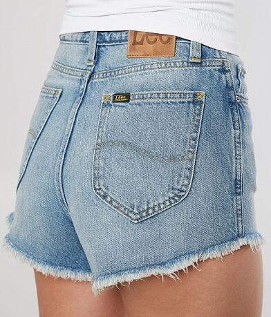Lee&#174; Mid-Rise Cut Off Short BACK_POCKET