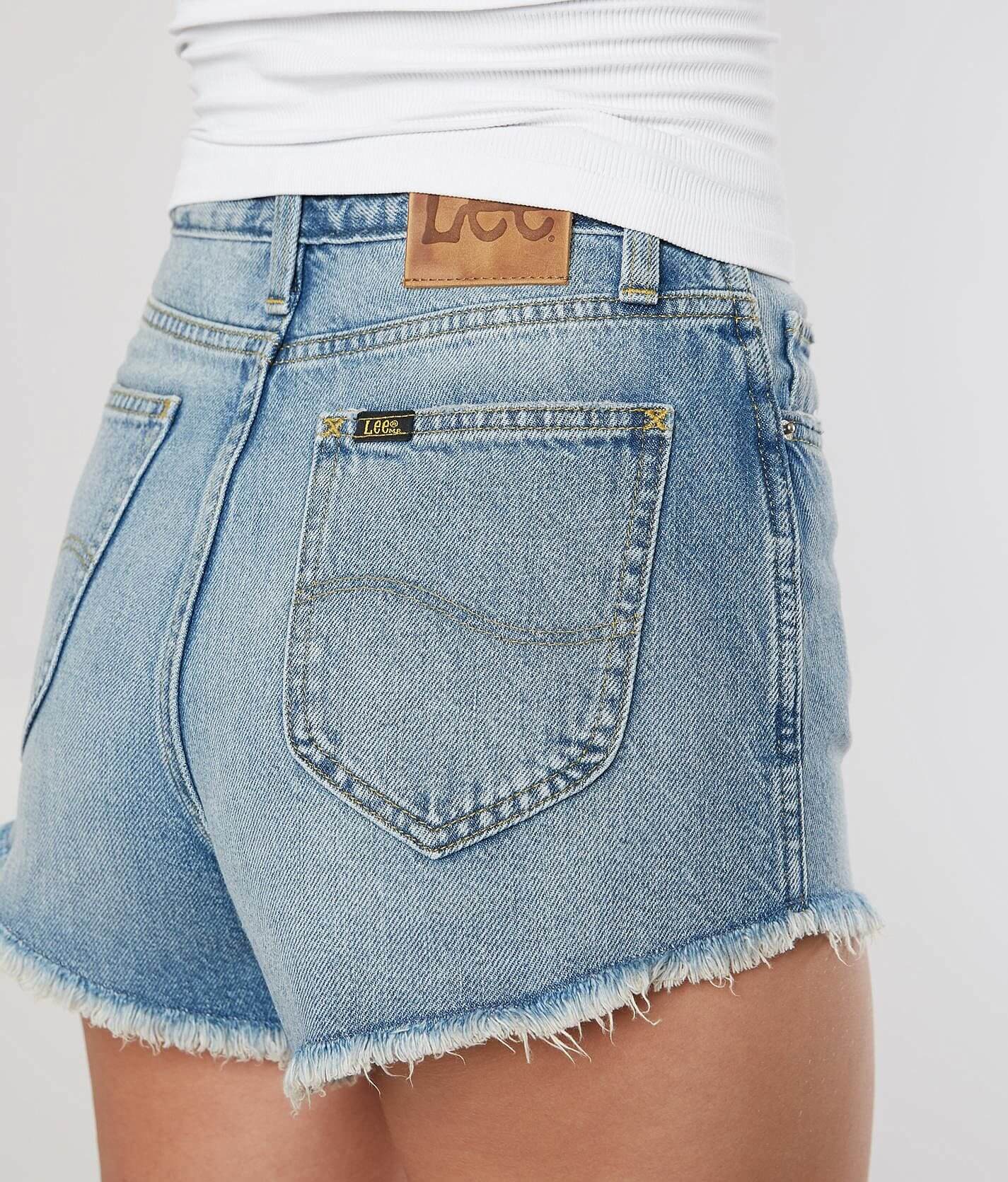 Women in shop cut off shorts