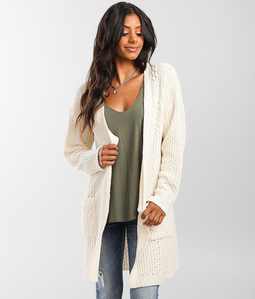 Flyaway sweater outlet cardigan