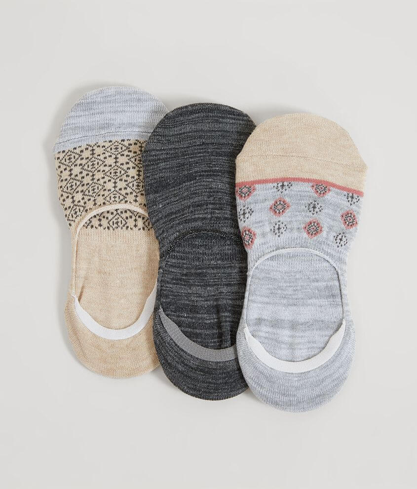 Lucky Brand Footliner 3 Pack Sock front view