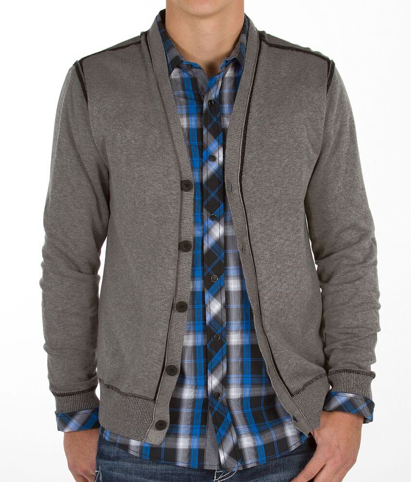 BKE Superior Cardigan Sweater front view
