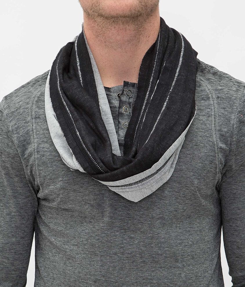 Buckle Black Gullon Scarf front view