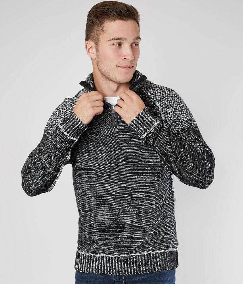 JB Holt Donovan Quarter Zip Sweater