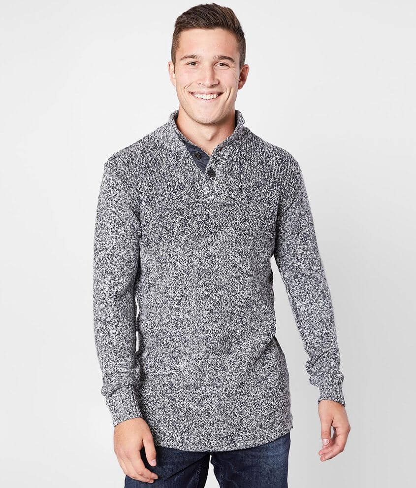 Outpost Makers Button Henley Sweater front view
