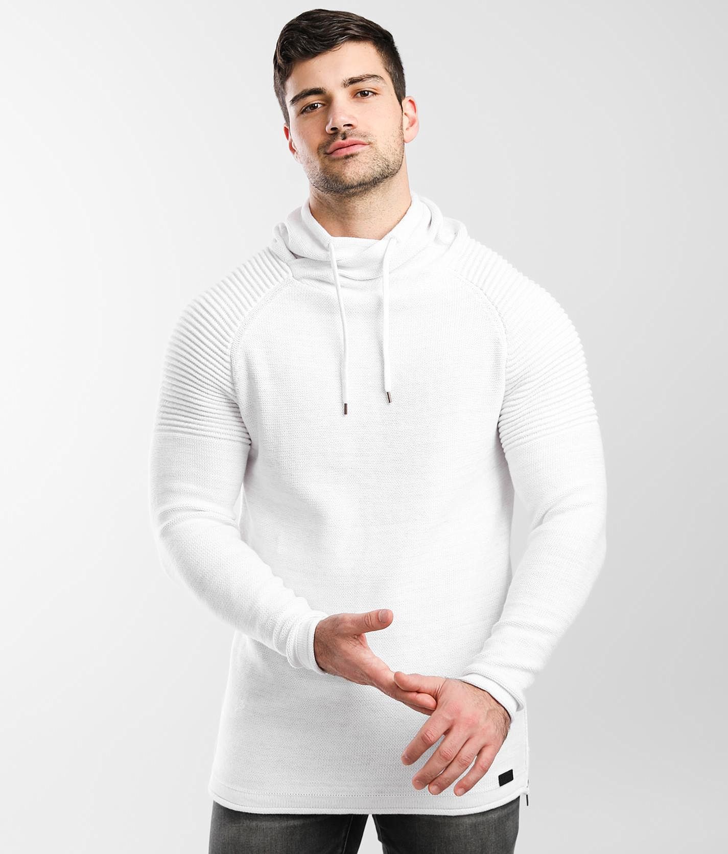 Outpost Makers Crossover Sweater - Men's Sweaters in White | Buckle