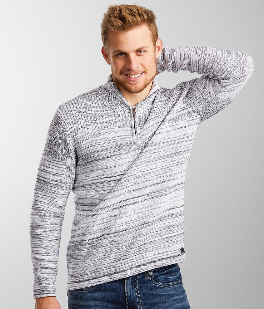 Outpost Makers Marled Mock Neck Sweater front view