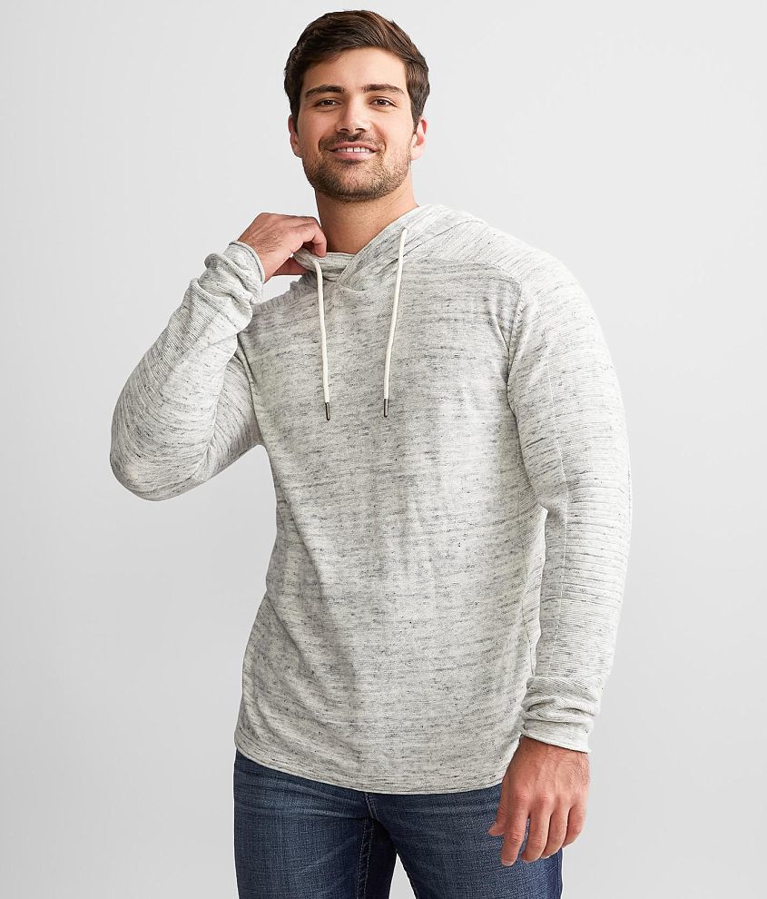 Outpost Makers Crossover Hooded Sweater - Men's Sweaters in Cream | Buckle