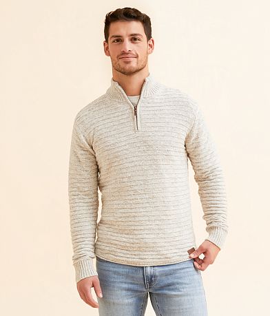 Outpost Makers Mixed Yarn Textured Sweater front view