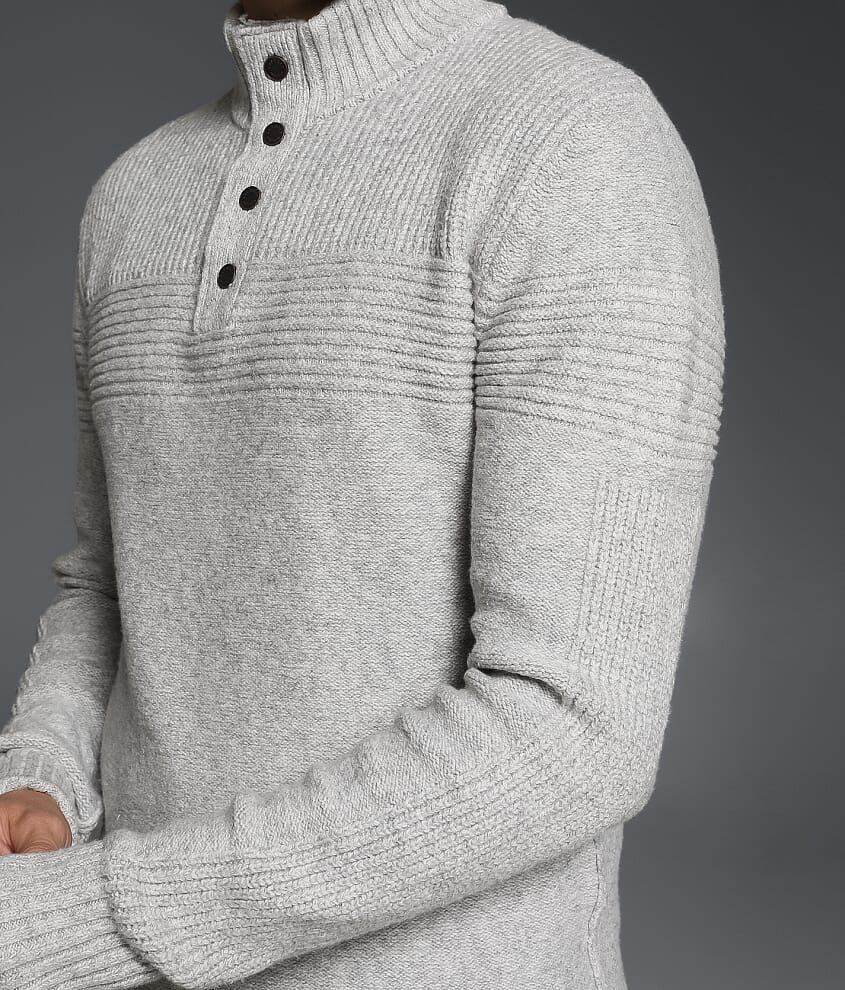 Snap Henley Sweater
